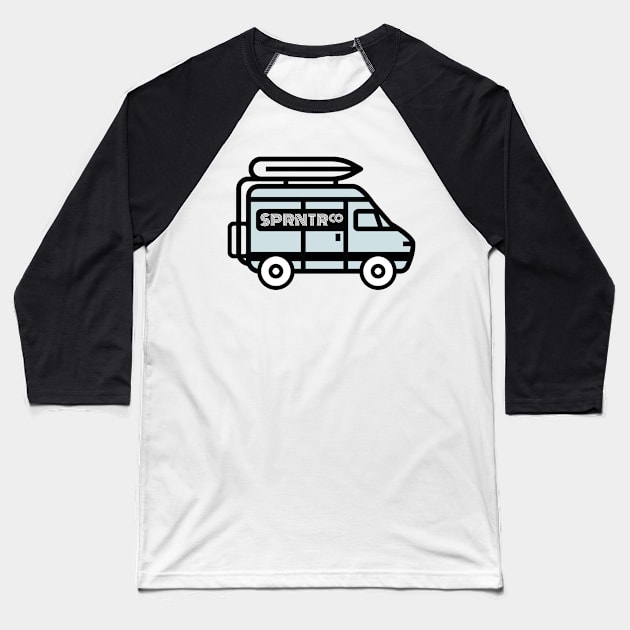 Sprinter Van Baseball T-Shirt by Sprinter Van